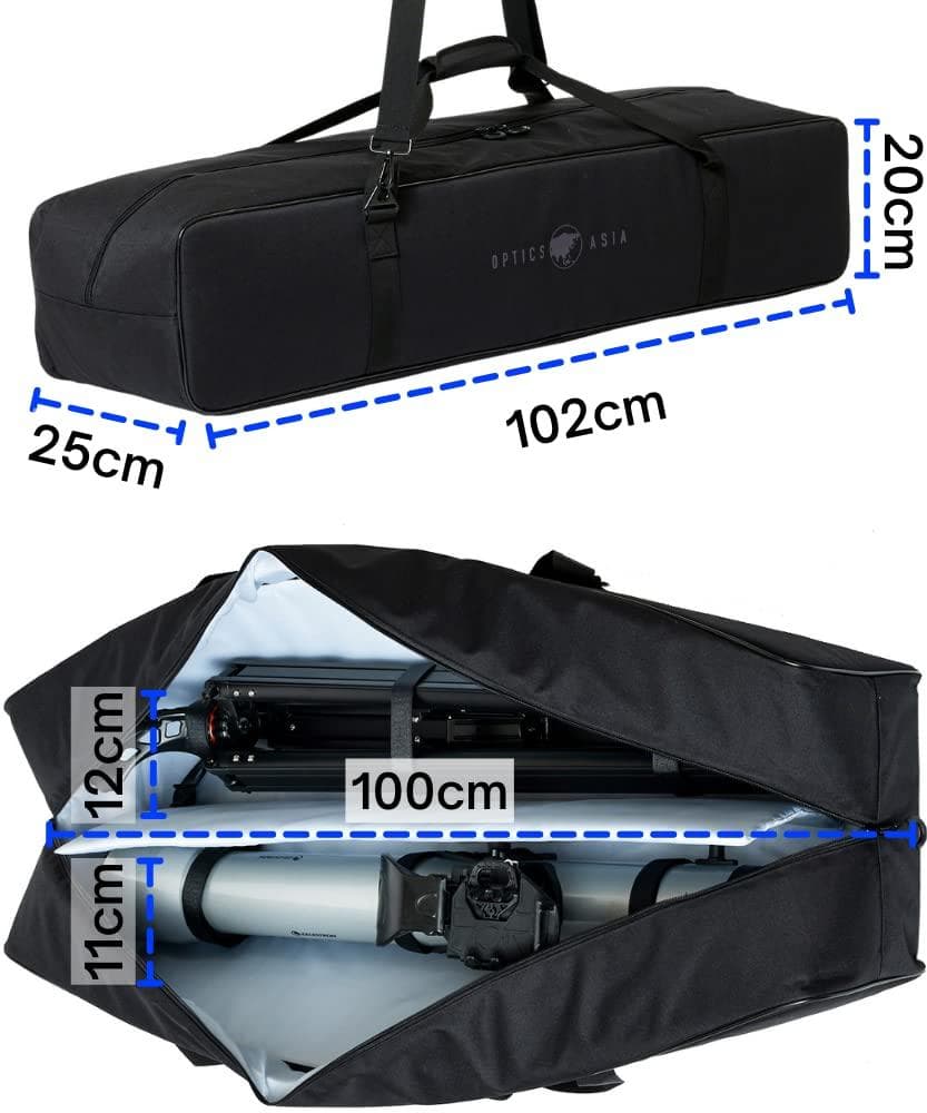 天体望遠鏡バッグ 12mm緩衝材 全長100㎝