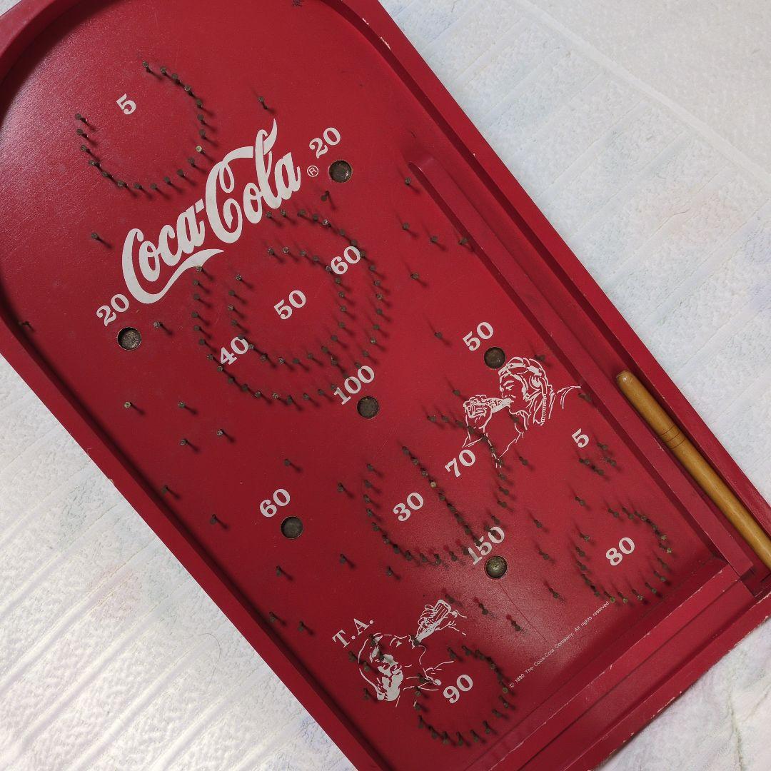 レトロ Coca-Cola スマートボール 木製