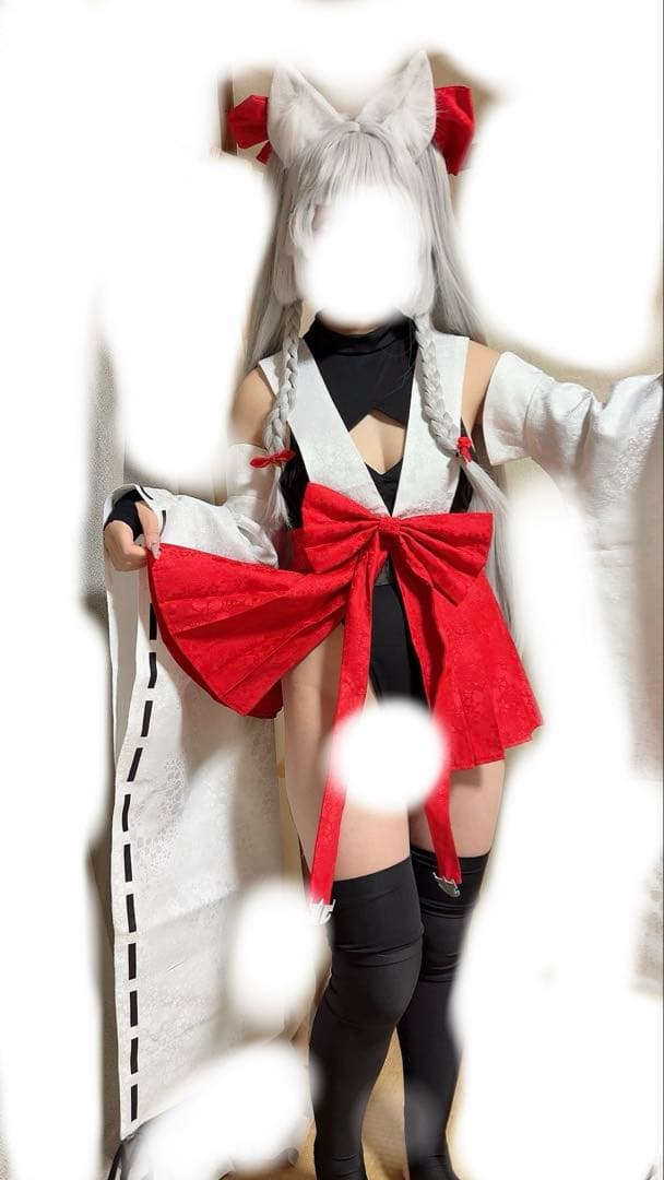 アズールレーン 朝凪 フルセット　ウイッグ　水着付き