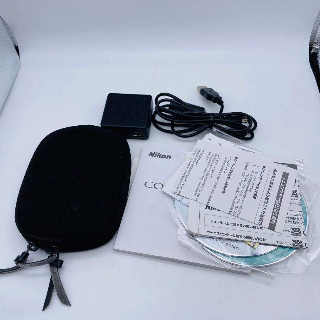 ★【美品動作確認済み】Nikon COOLPIX S3500