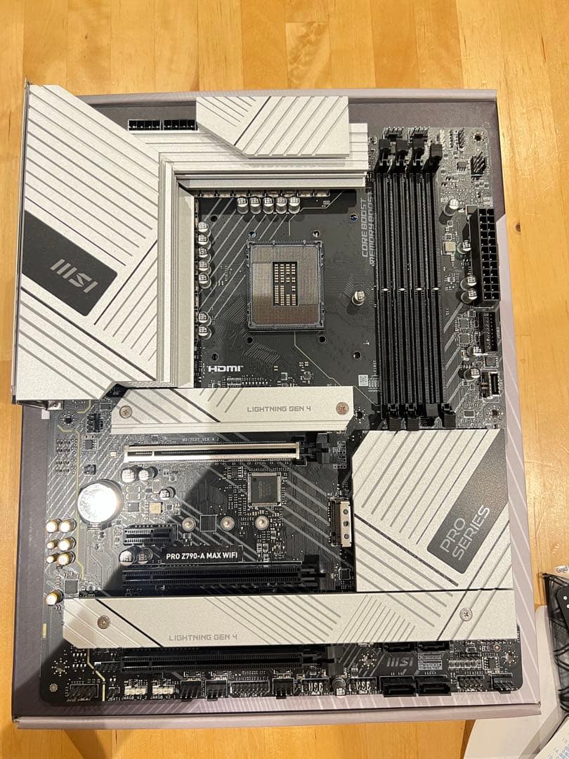 [使用期間2ヶ月程度] MSI PRO Z790-A MAX WIFI