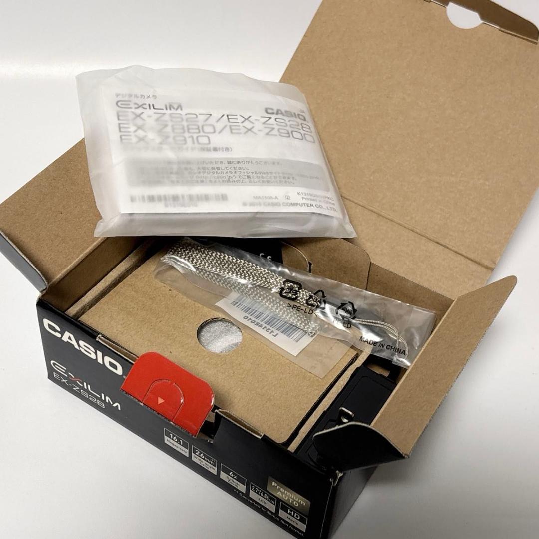 CASIO EXILIM EX-ZS28 シルバー 未使用級 極美品 動作確認済