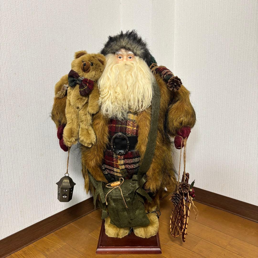 最終値下げ‼️アンティーク 北欧風　サンタクロース人形　置物