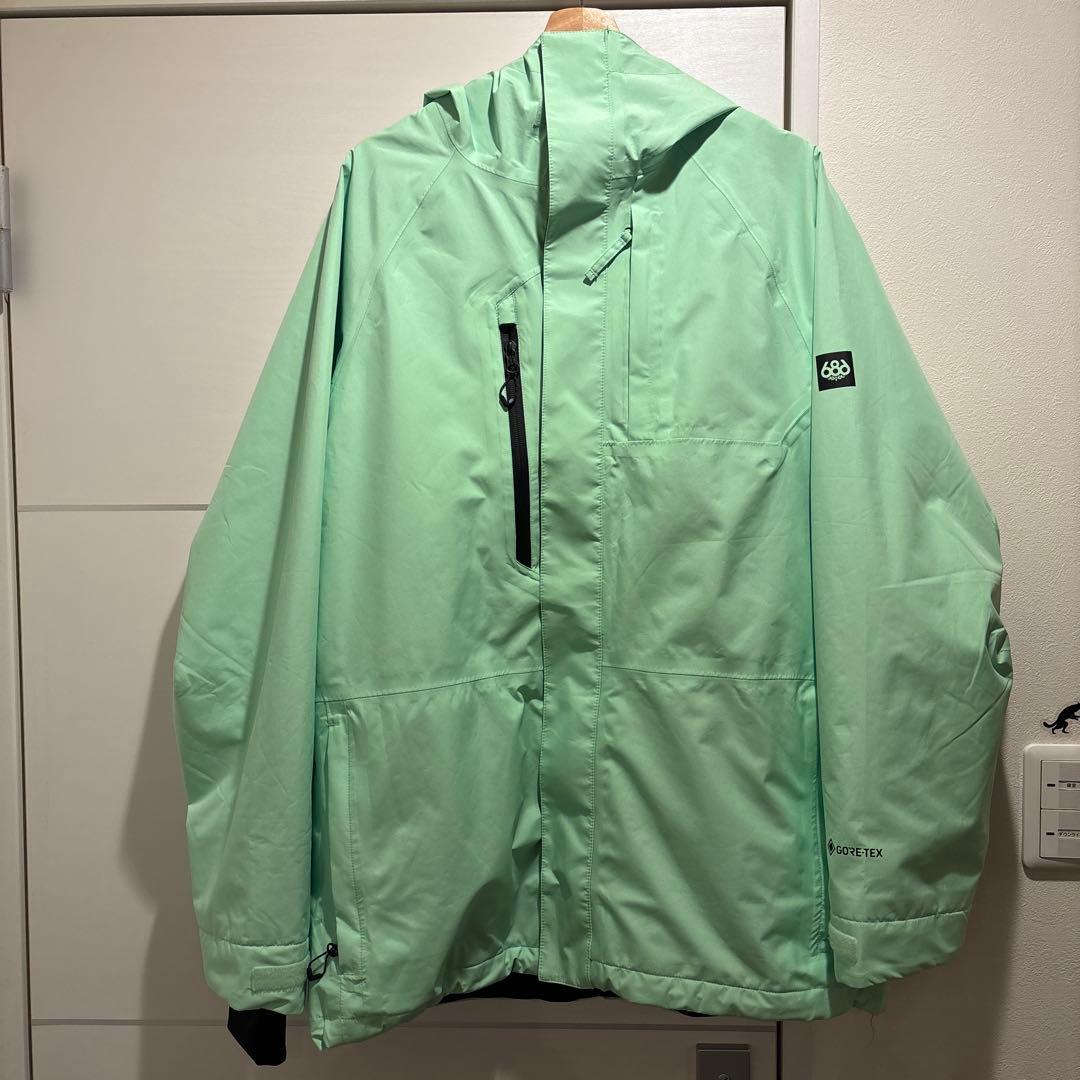 686 スノーボードジャケット　ゴアテックス　Lサイズ美品
