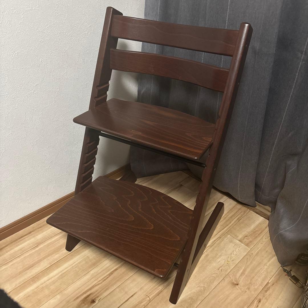 ストッケ　トリップトラップ　ウォールナット　シリアルナンバー4 美品　最安値