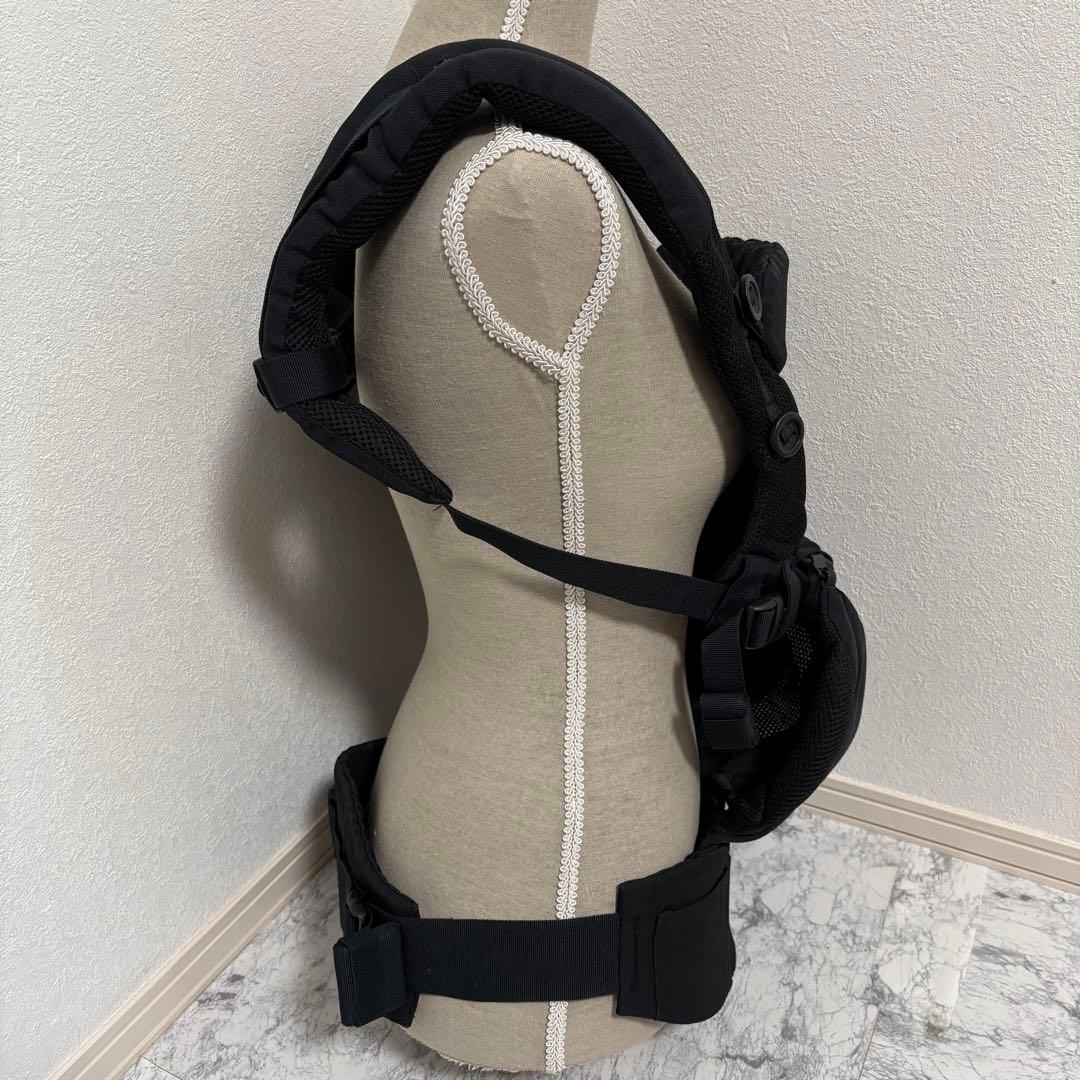 ほぼ新品‼️ケープ付き✨丸洗い済み✨エルゴ　オムニ　360 クールエアー　グレー