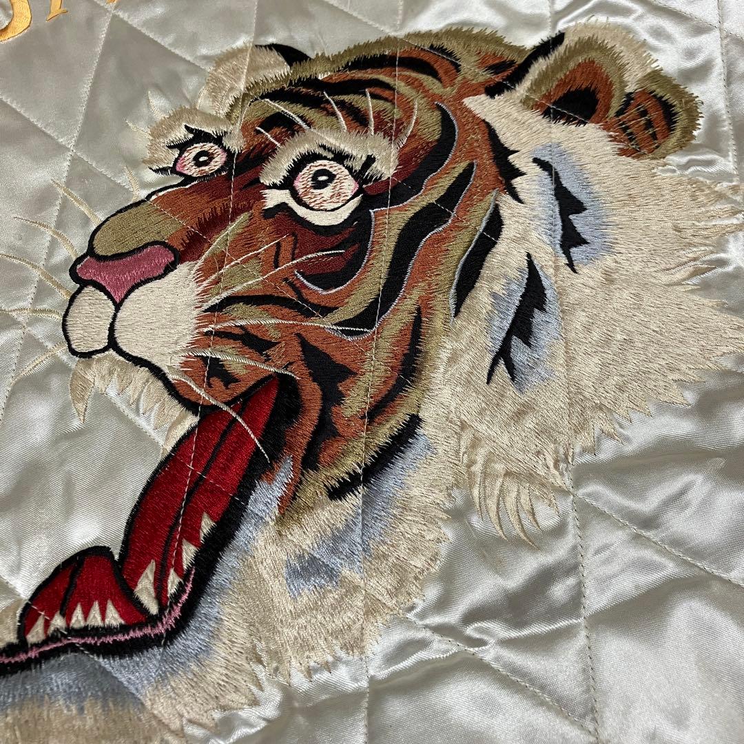 テーラー東洋 スカジャン TT10931 虎 龍 日本地図 花