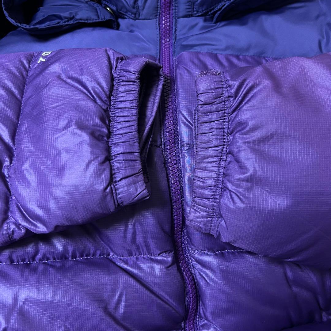 【美品】THE NORTH FACE ダウンジャケット 700フィル XL 紫