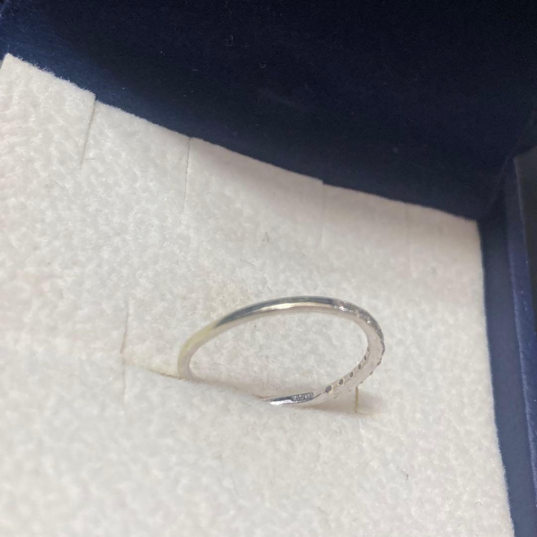 ヴァンドーム青山　ハーフエタニティ　ピンキーリング　ダイヤ