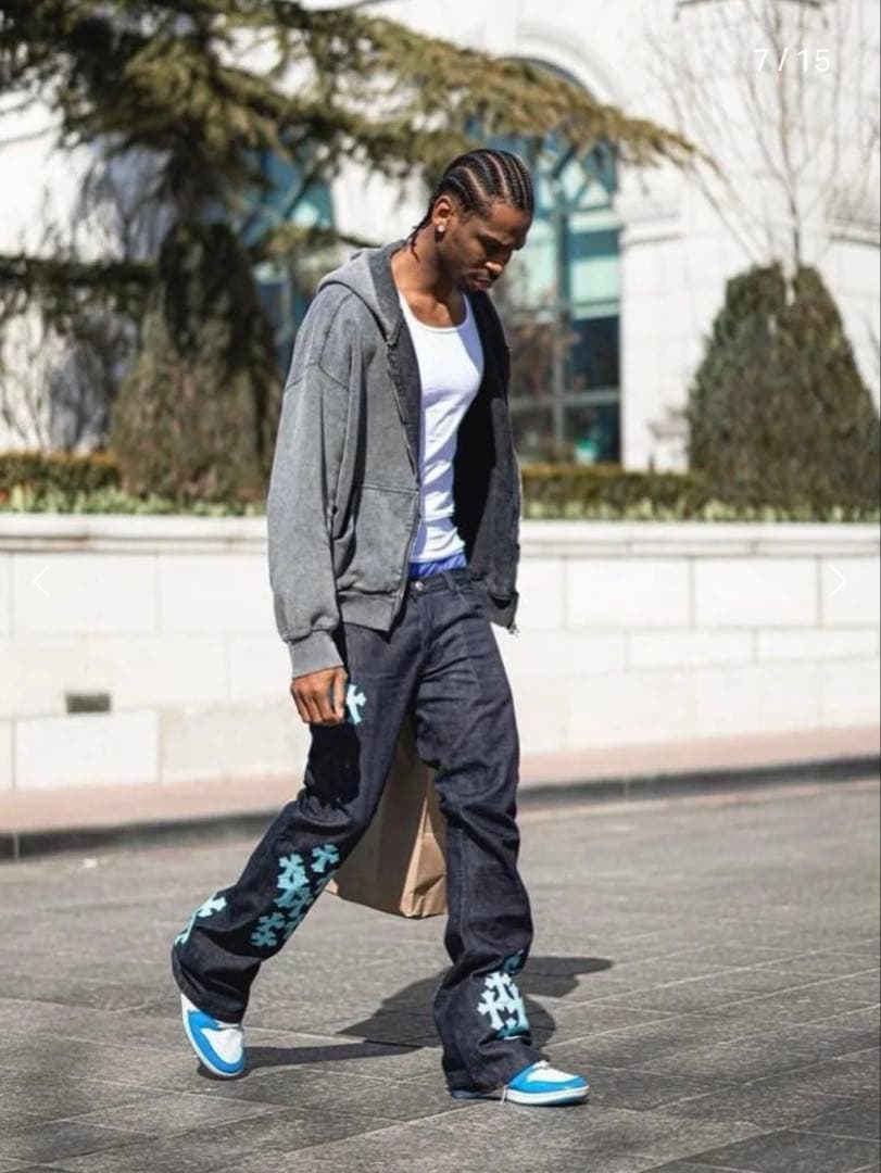 mooji mooji【新品未使用】ヴィンテージスウェットフーディー S