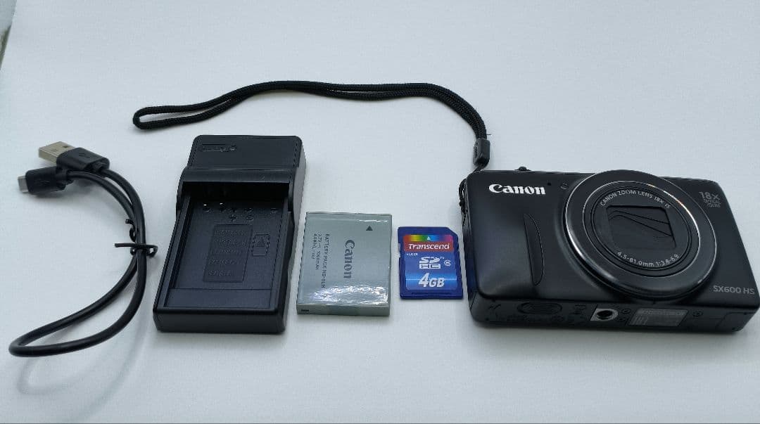 Canon　キャノン　Powershot 　SX600HS　ブラック