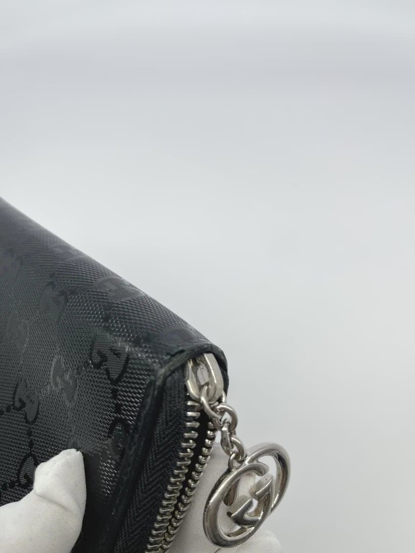 ✨人気商品✨GUCCI グッチ GG インプリメ ラウンドファスナー 長財布