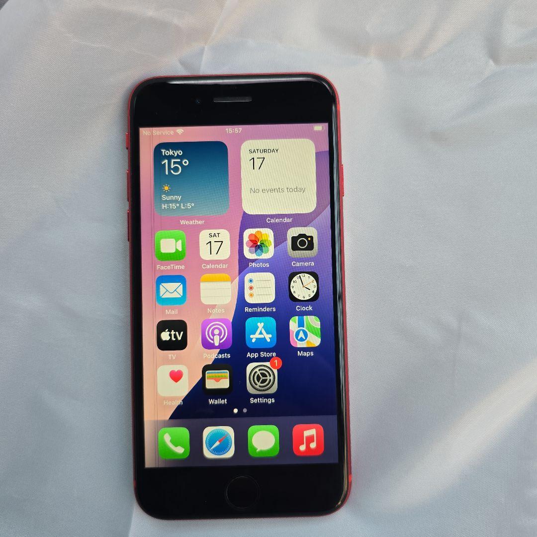 Apple iPhone SE 第2世代 128GB レッド 本体 Junk