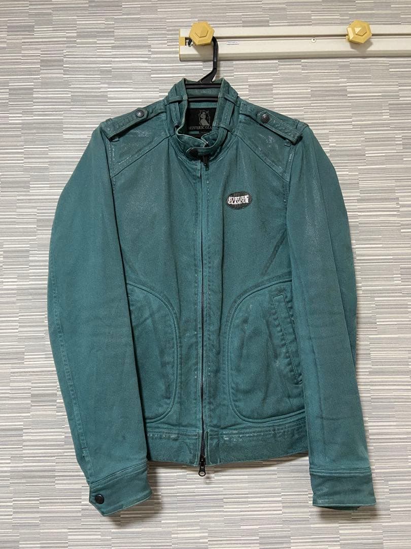 ヒステリックグラマー　シングルデニムライダース