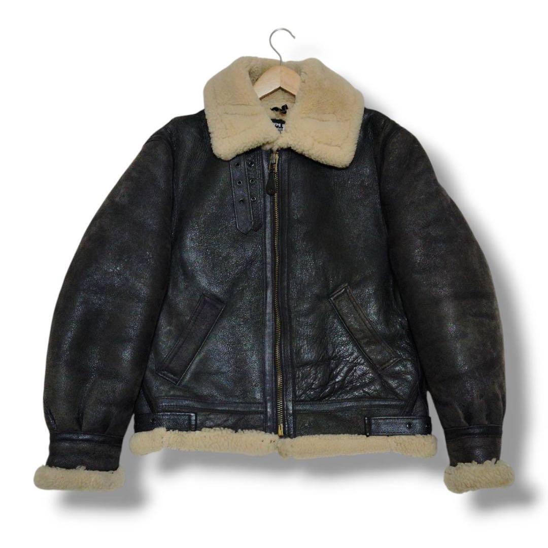 schott B-3 フライトジャケット ムートンジャケット ボア