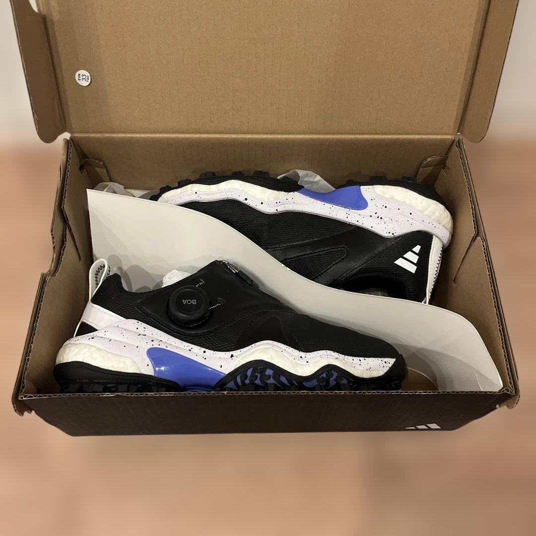 adidas コードカオス25 ボア ゴルフシューズ ブラック