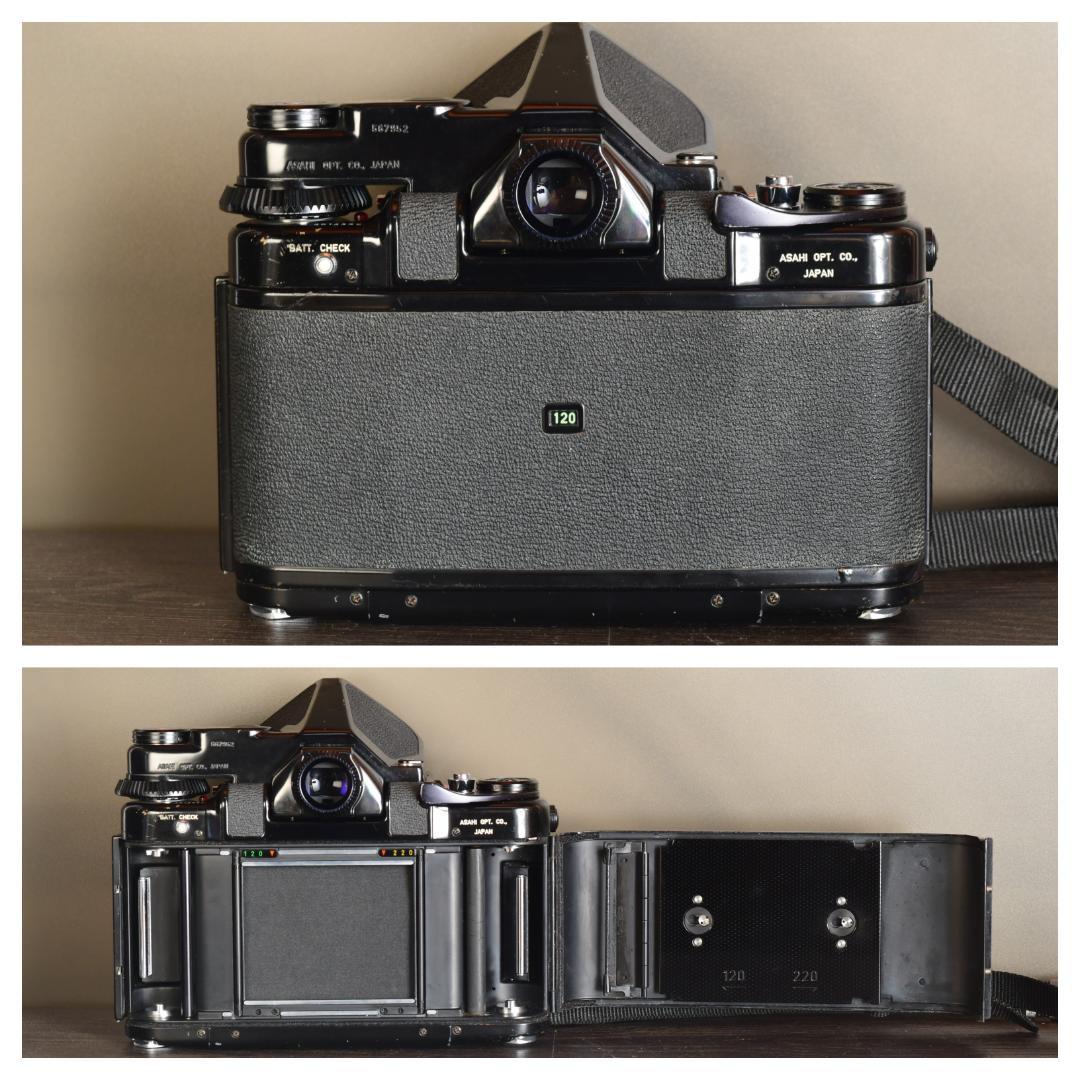 【分解清掃・整備済】 PENTAX 6×7 TTLファインダー 67 レンズ付き