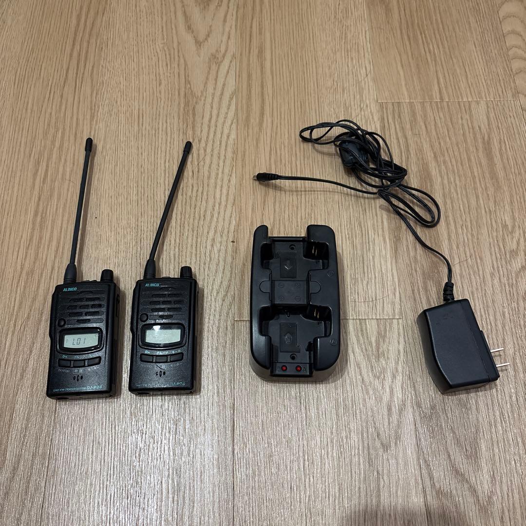 ALINCO DJ-P24 トランシーバー 2台セット