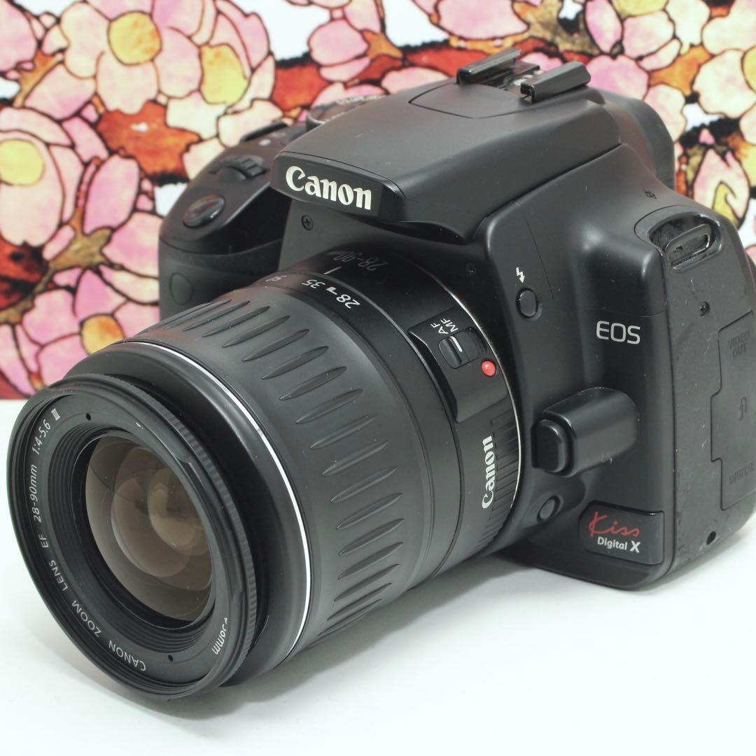 ❤️お小遣いで買える❤️Canon キヤノン EOS kiss Xレンズセット❤️