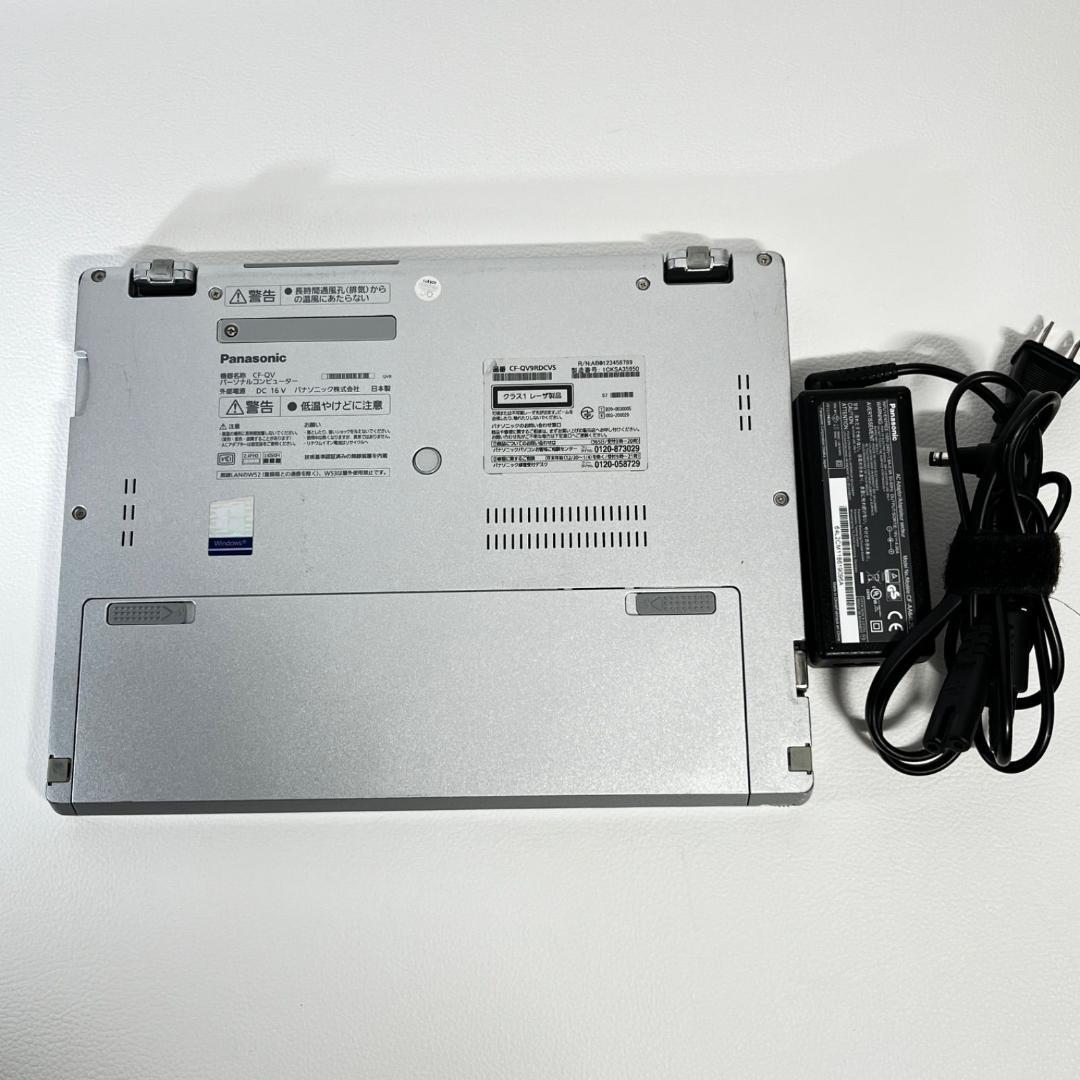 Windowsノート本体 let's note CF-QV9 i5-10310U 8GB/256GB