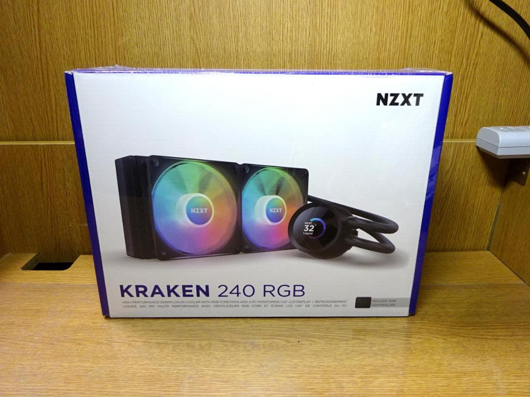 S*S様 新品 NZXT Kraken 240 RGB 液晶ディスプレイ 水冷A