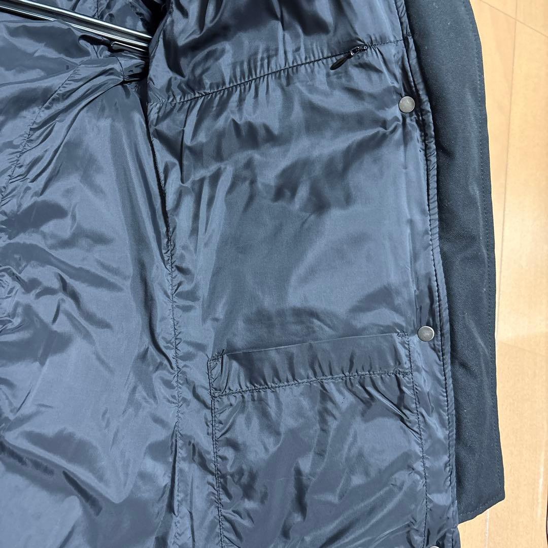 PYRENEX ブラック ロングダウンジャケット