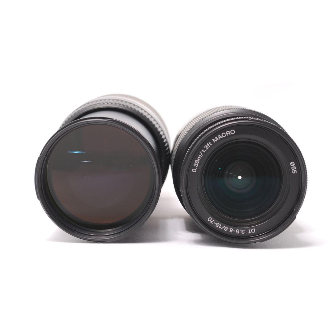 ❤即購入1000円OFF❤実用品❤ SONY α57 超望遠レンズ ダブルズーム