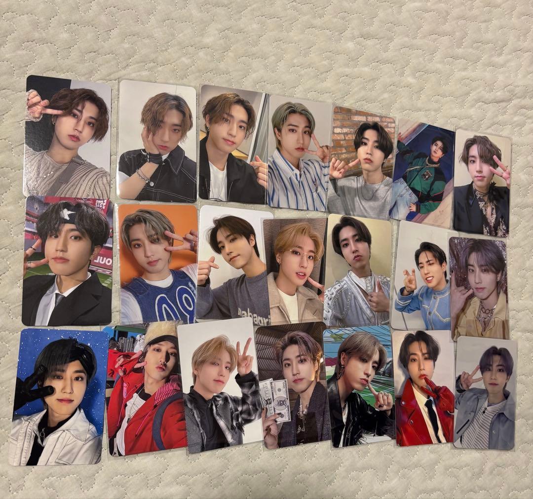 stray kids ハンジソン 過去トレカ