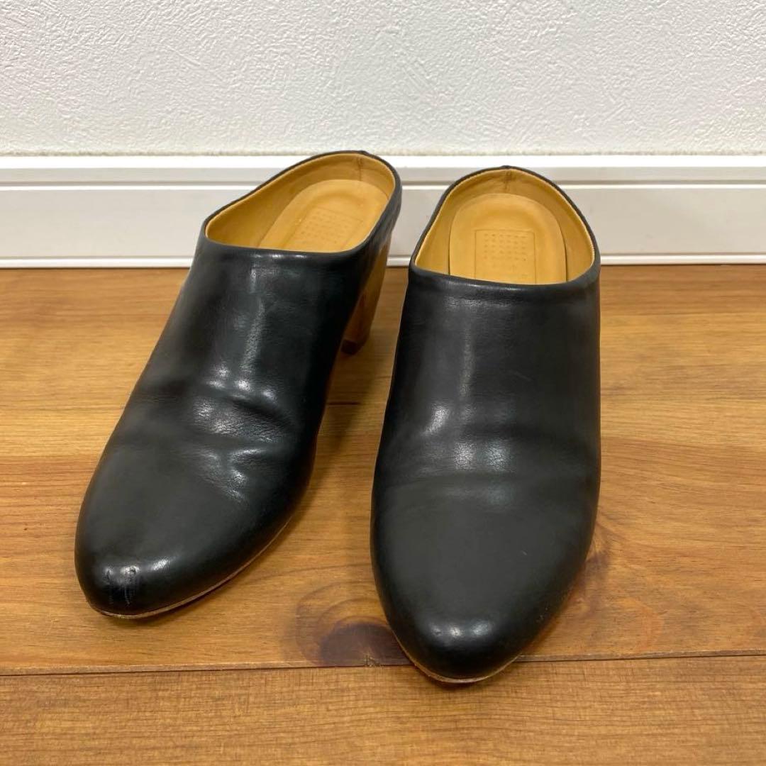 ミナペルホネン レザーヒールシューズ magnolia 36