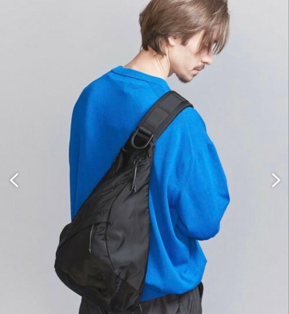 BAICYCLONシングルストラップ　ボディバッグ　BEAUTY&YOUTH別注