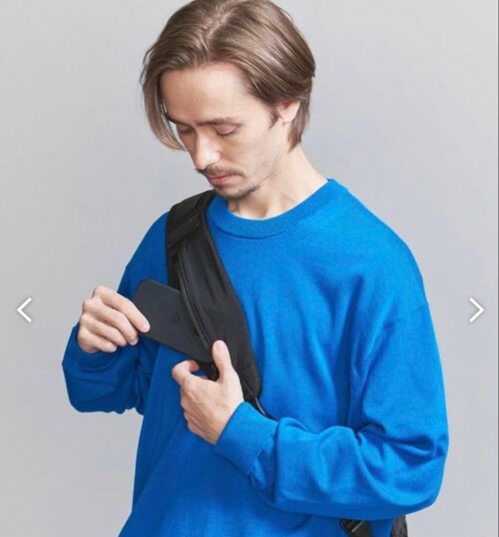 BAICYCLONシングルストラップ　ボディバッグ　BEAUTY&YOUTH別注