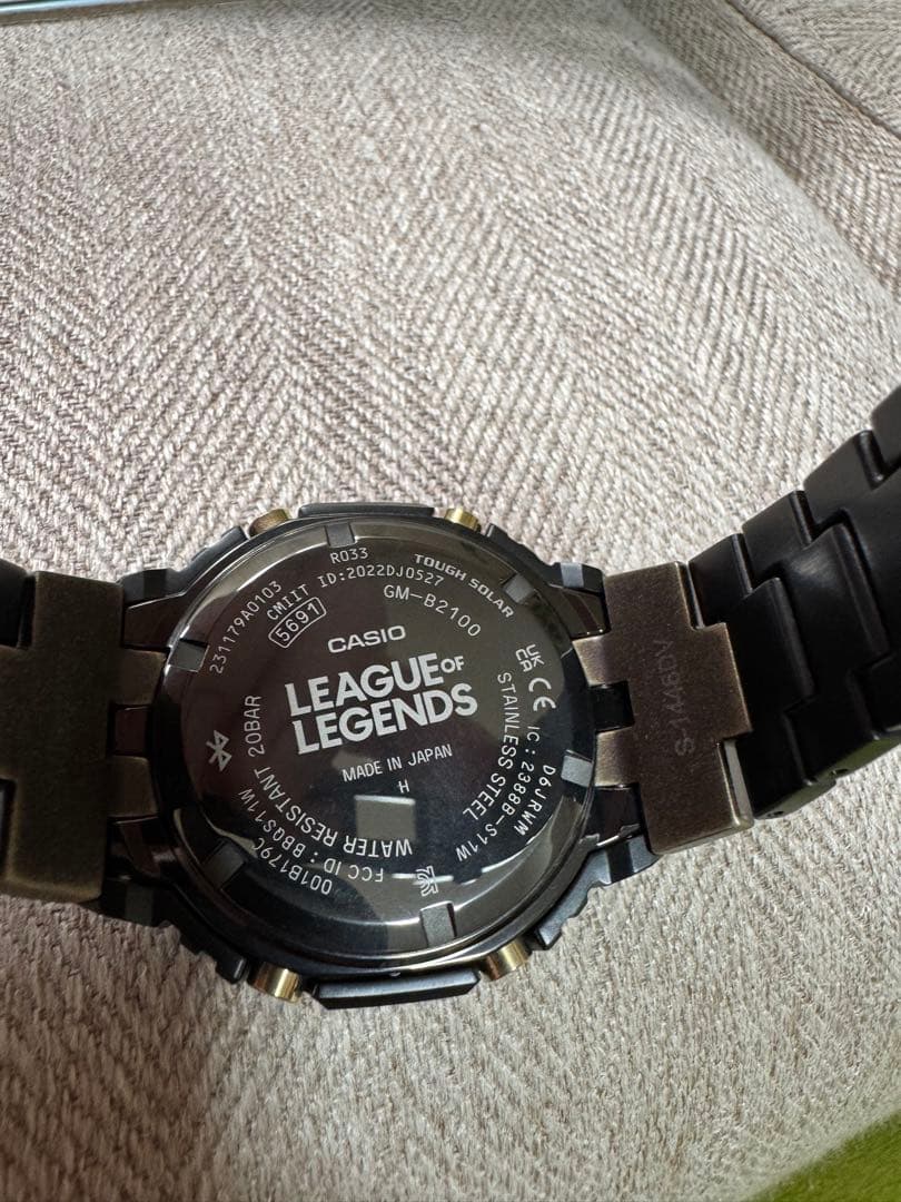 時計 G-SHOCK League of Legends GA-2100LL-1A