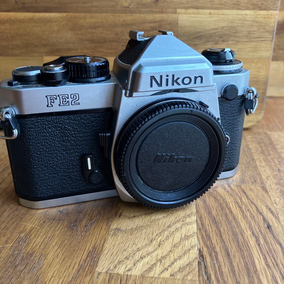 [美品]Nikon FE2 一眼レフカメラ　おまけジャンクMD-12