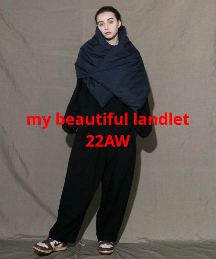 【22AW my beautiful landletリサイクルウールSETUP】