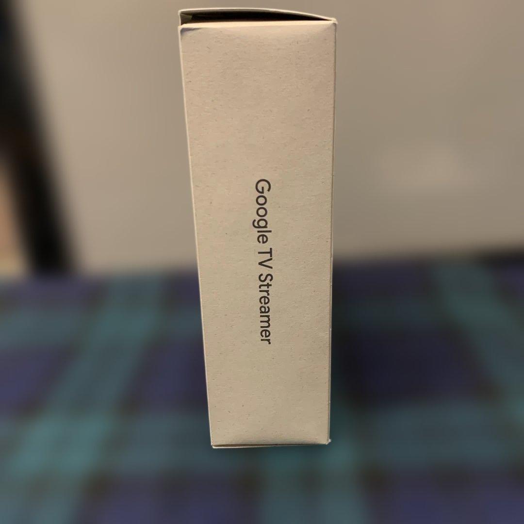 【新品未使用展示品】Google TV Streamer(4K)音声リモコン付き