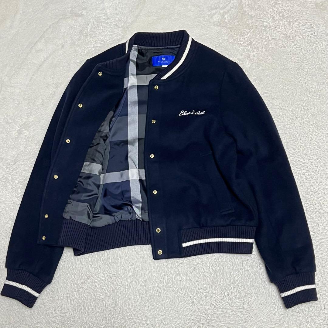 【美品】ブルーレーベルクレストブリッジ　スペリオルダブルビーバーブルゾン　36