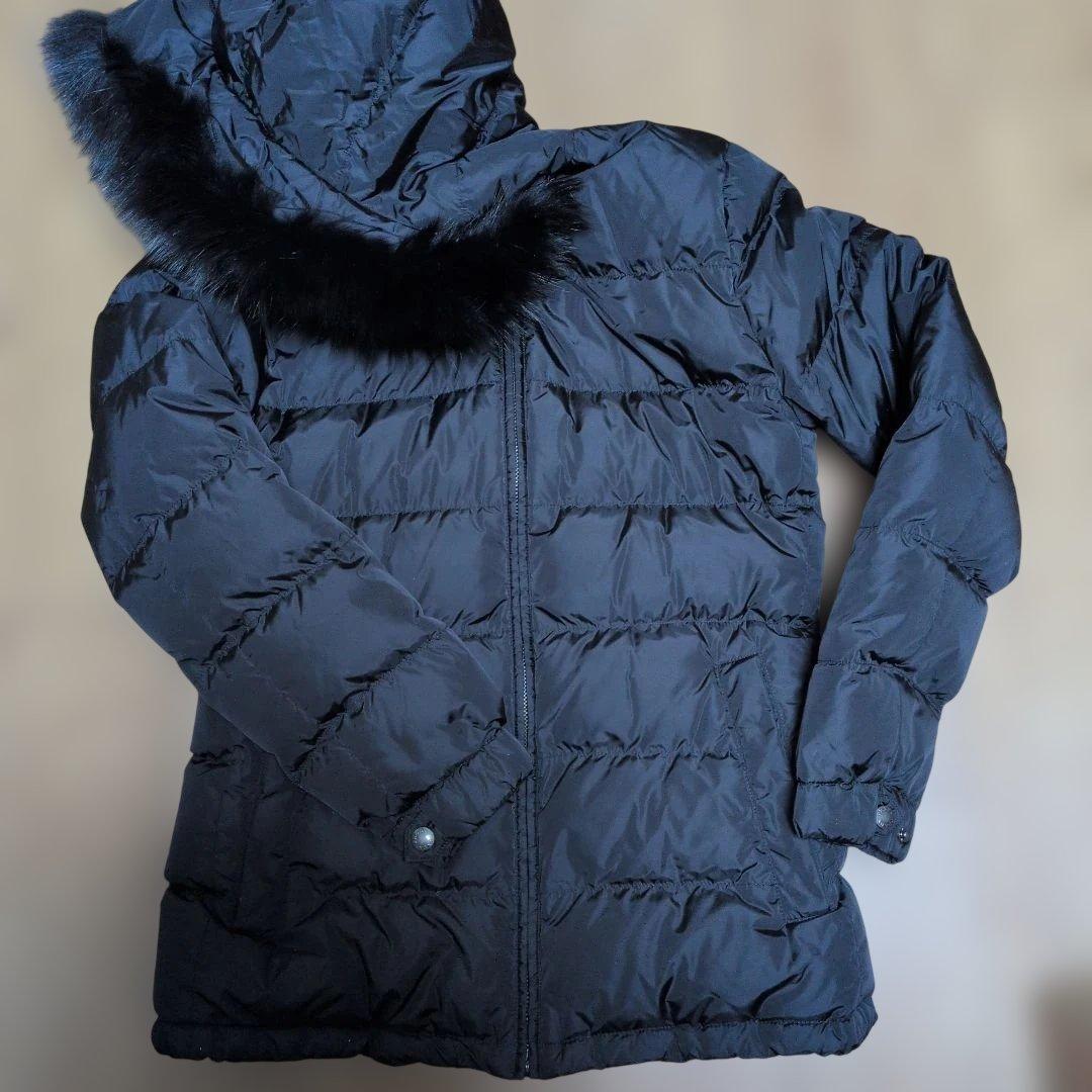 PRADA ブラック ダウンジャケット 美品ファー付き