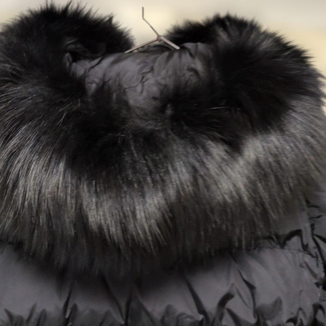 PRADA ブラック ダウンジャケット 美品ファー付き