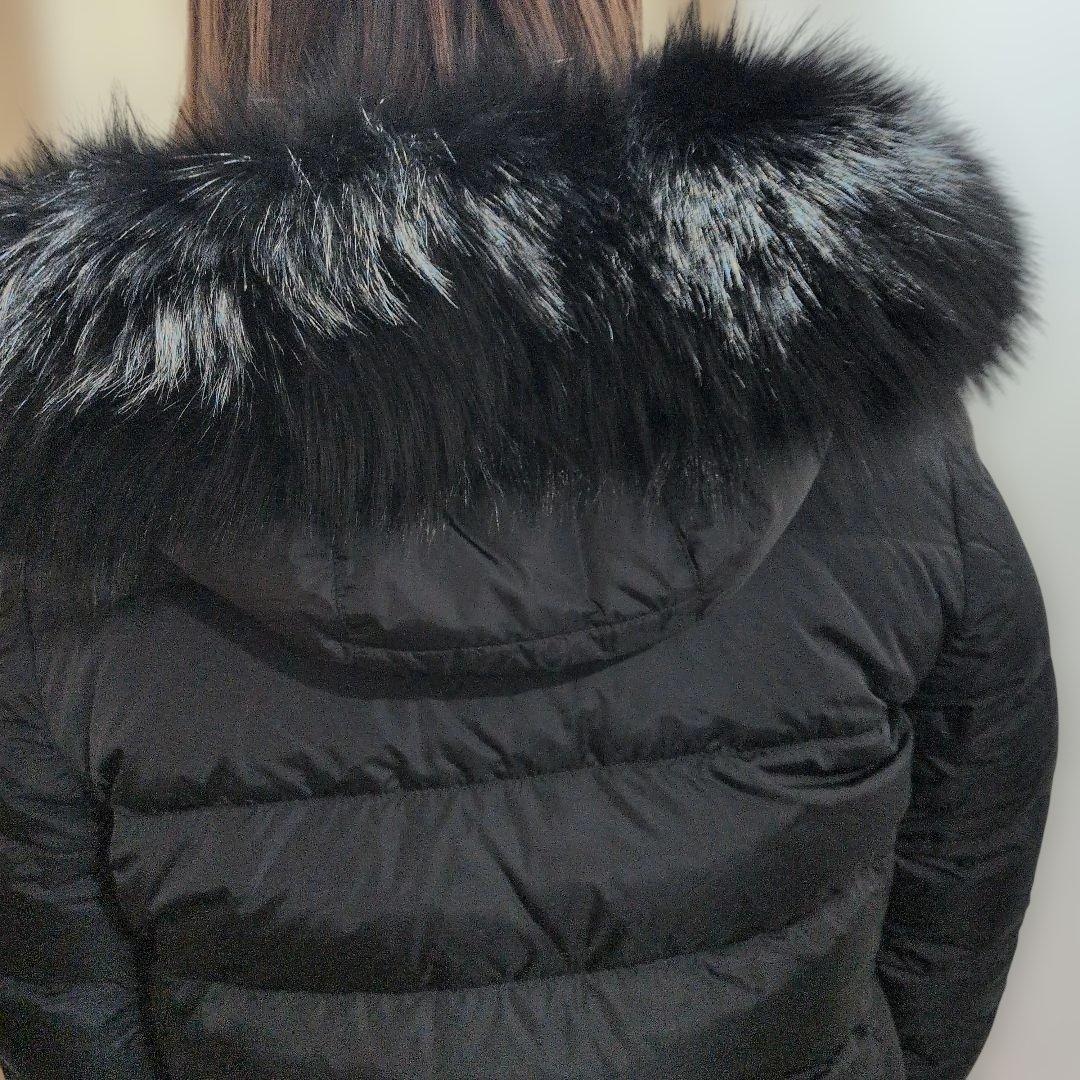 PRADA ブラック ダウンジャケット 美品ファー付き