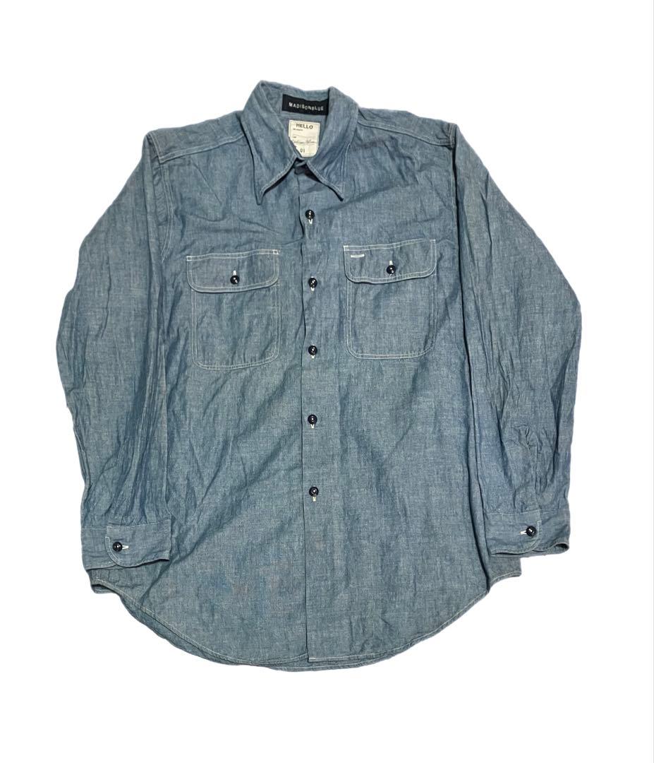 MADISONBLUE シャンブレーシャツ