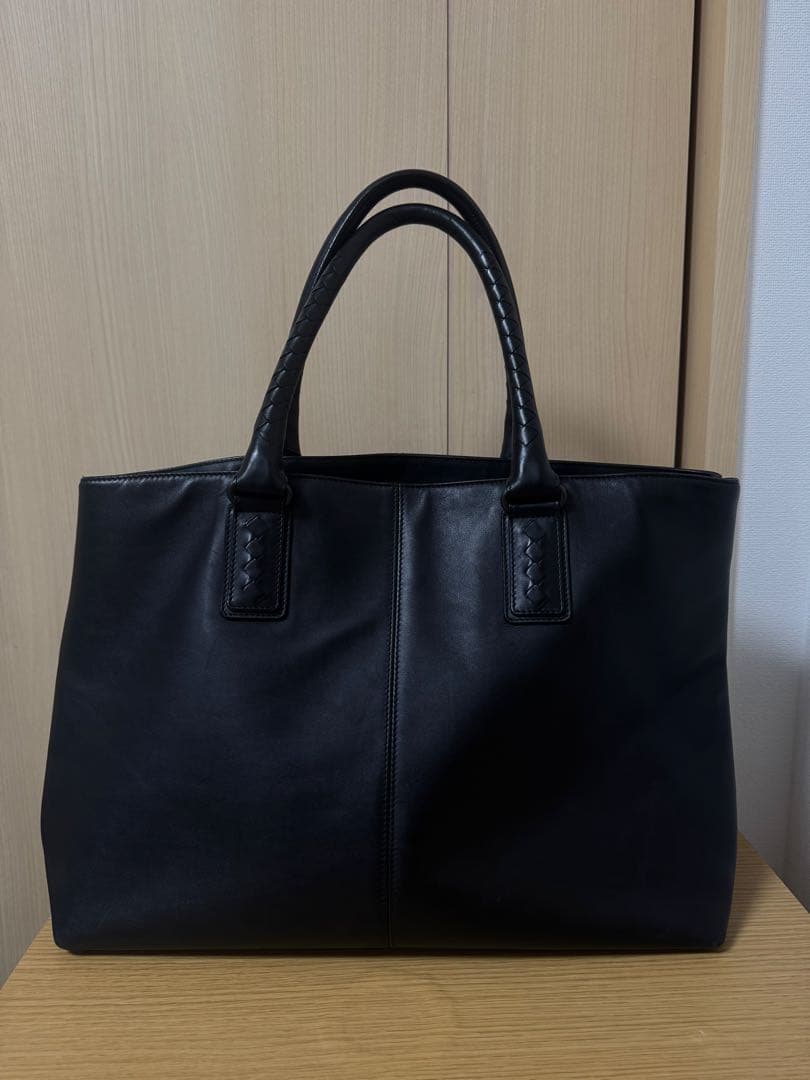 BOTTGAVENETA マルコポーロ トートバッグ ブラック レザー
