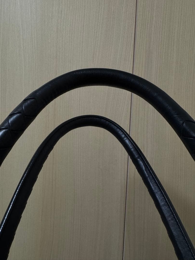 BOTTGAVENETA マルコポーロ トートバッグ ブラック レザー