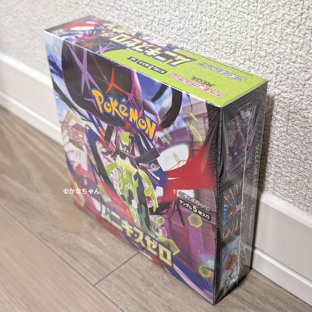 【シュリンク付き】ポケモンカードゲーム　ムニキスゼロ　ポケカ　1box