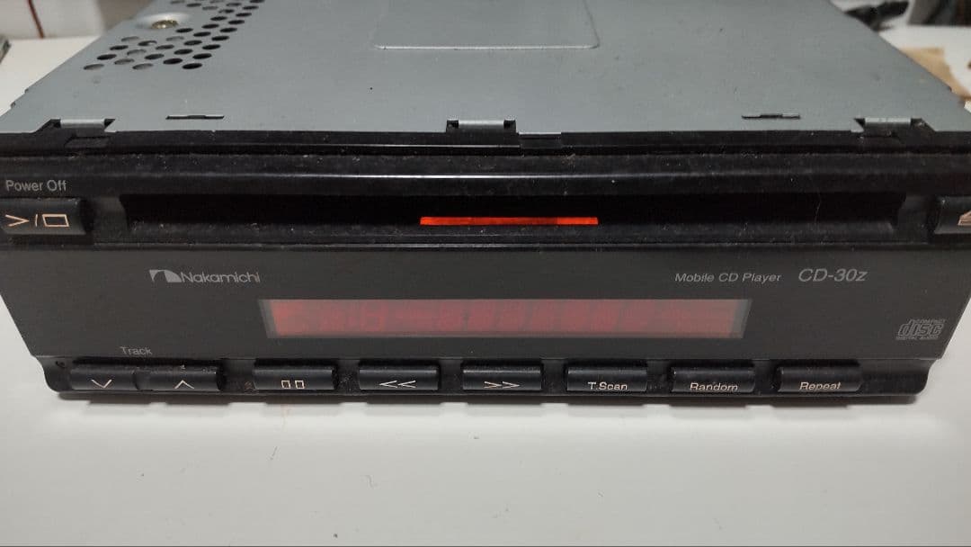 ナカミチ CD-30Z モバイルCDプレーヤー 配線付き