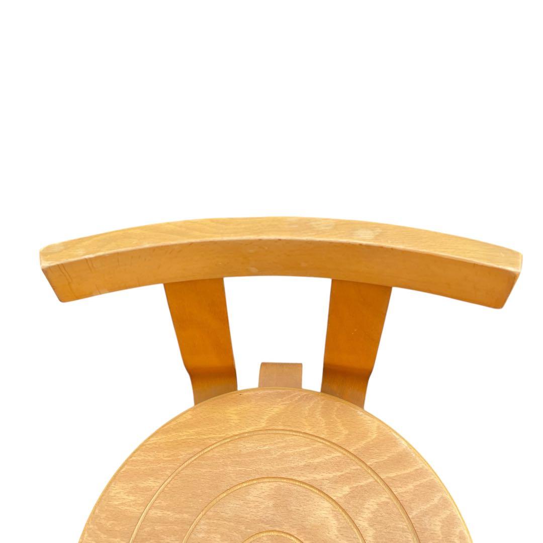 レトロ ヴィンテージ アンティーク チェア アルテック風 曲げ木 清掃 磨き