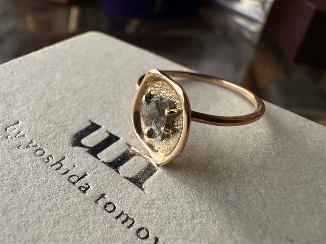 un by Tomoyo Yoshida K10 フルールペタルリング