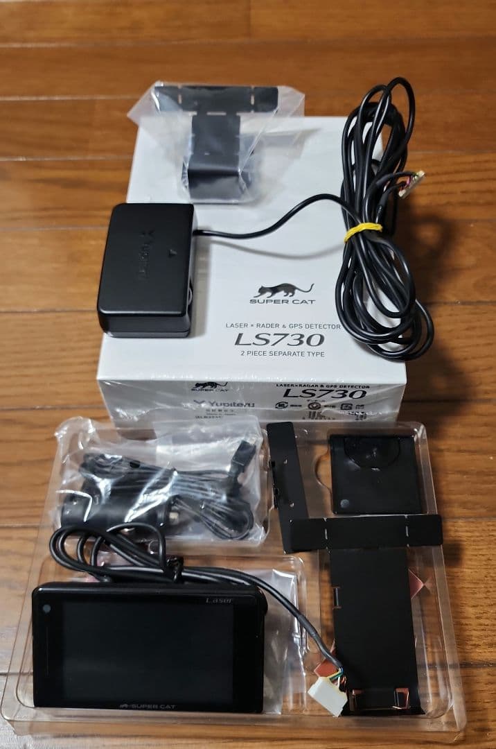 ユピテル MSSS対応 セパレート レーザーレーダー探知機 LS730 中古