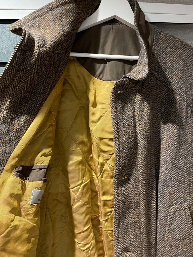 ジャケット・アウター 80s walbusch Harris Tweed Padded Bomber