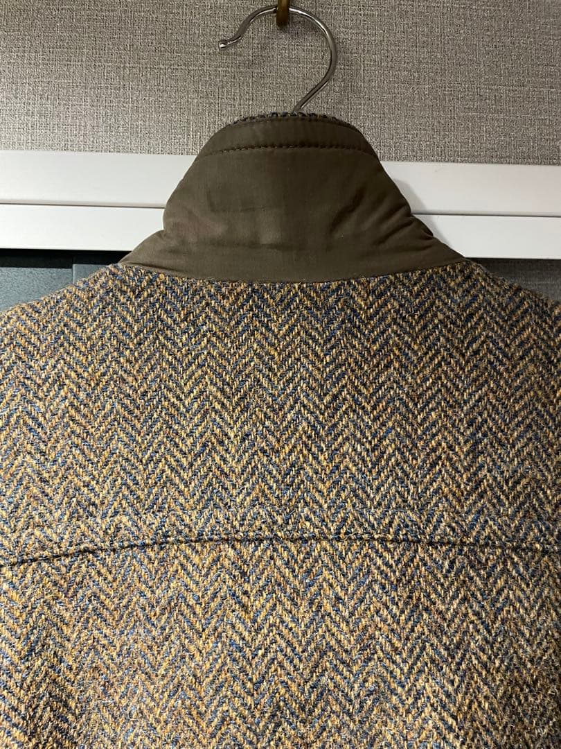 ジャケット・アウター 80s walbusch Harris Tweed Padded Bomber