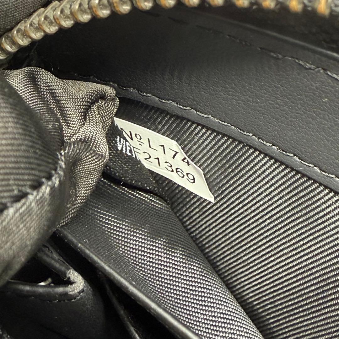 【ぴぃ様】COACH コーチ 長財布 ラウンドファスナー ステッチ レザー 黒